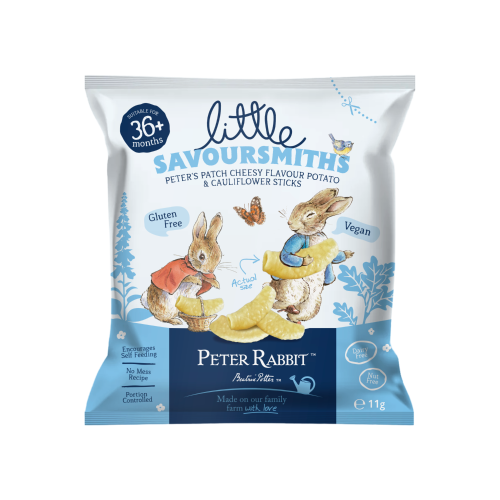 Little Savoursmiths Peter’s Patch Cheesy Flavour Potato & Cauliflower Sticks (60 x 11g)