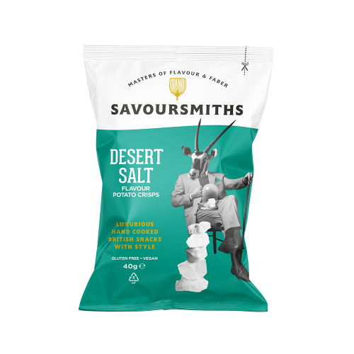 Desert Salt Flavour Potato crisps (24 x 40g bags)